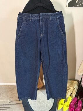 Zara Dark Indigo Balloon Jeans